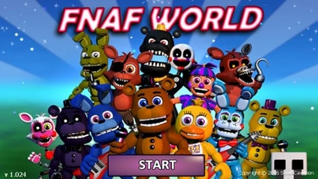 FNaF World сохранение